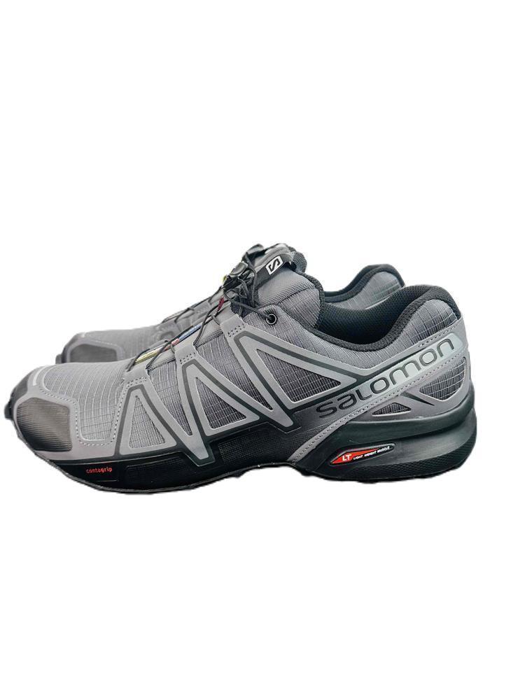 Salomon Men Black SpeedCross 4 Trail Running Hiking Shoes Sneaker Size 12